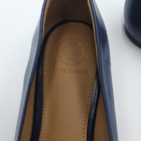 Tory Burch Benton 2 Ballet Flat Royal Navy - Picture 5 of 9